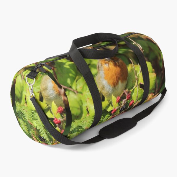 Item preview, European Robin Inch Island Berries Vertical designed and sold by eddiebarronshop.