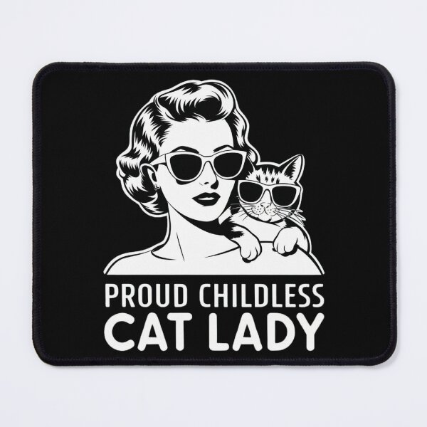 Item preview, Proud Childless Cat Lady designed and sold by Flying Alligator.