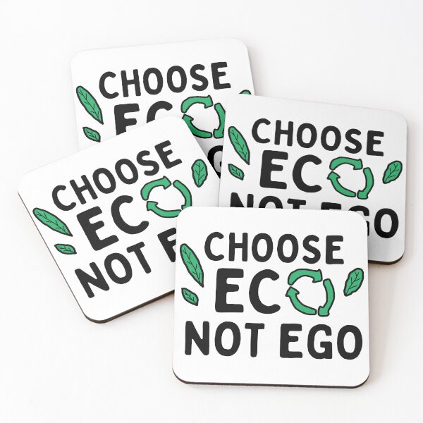 Item preview, Choose ECO, not EGO Cute Design designed and sold by Climactify.