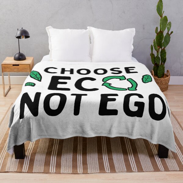 Item preview, Choose ECO, not EGO Cute Design designed and sold by Climactify.