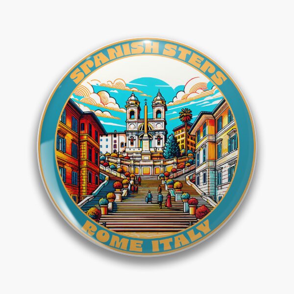 Item preview, Spanish Steps Rome Italy designed and sold by NPStudio.