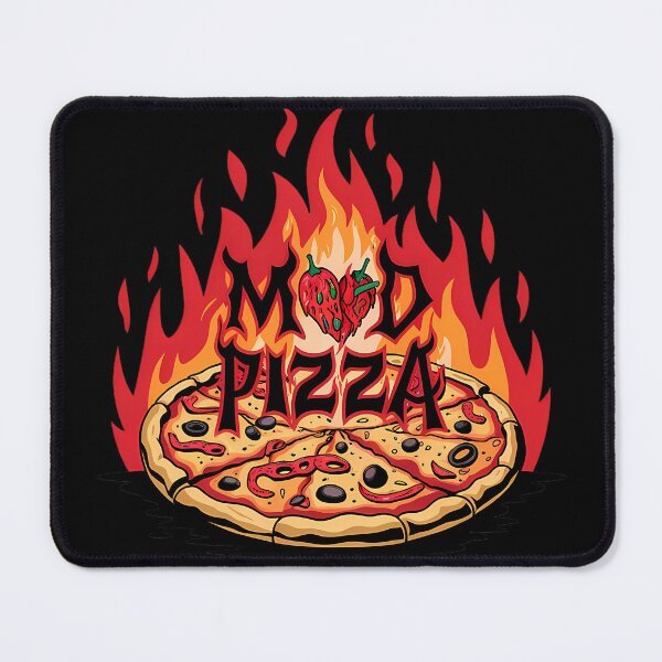 Item preview, Spicy Pizza MOD Fire Logo Design designed and sold by ZetaDream.