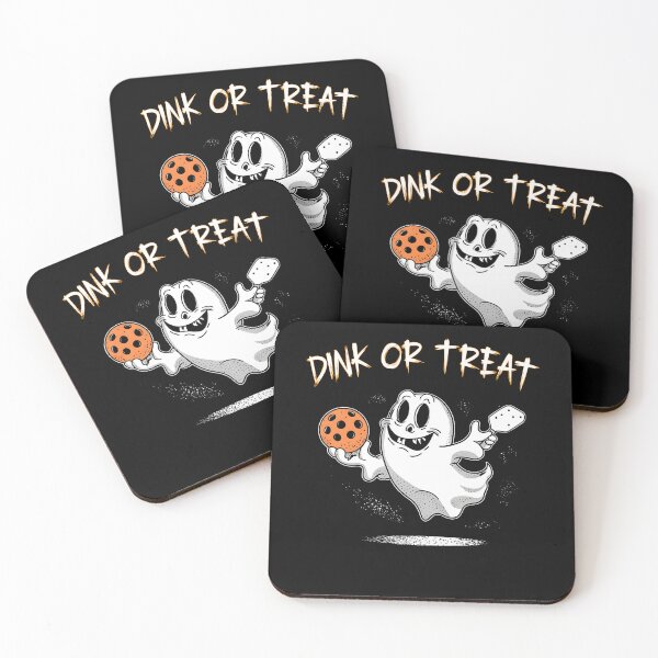 Item preview, Dink Or Treat Ghost Pickleball Boo Player , Halloween Paddle   designed and sold by Smix Pixels.