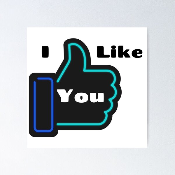 Item preview, I like you designed and sold by FunnyBunny110.