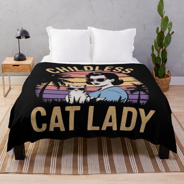 Item preview, Childless Cat Lady Funny Cat Lover Gift designed and sold by Flying Alligator.