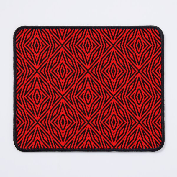 Item preview, Scarlet Tribal Diamond Print designed and sold by HarmonyCreation.