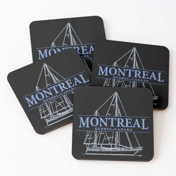 Item preview, Montreal Quebec Canada Vintage sailing design designed and sold by Futurebeachbum.