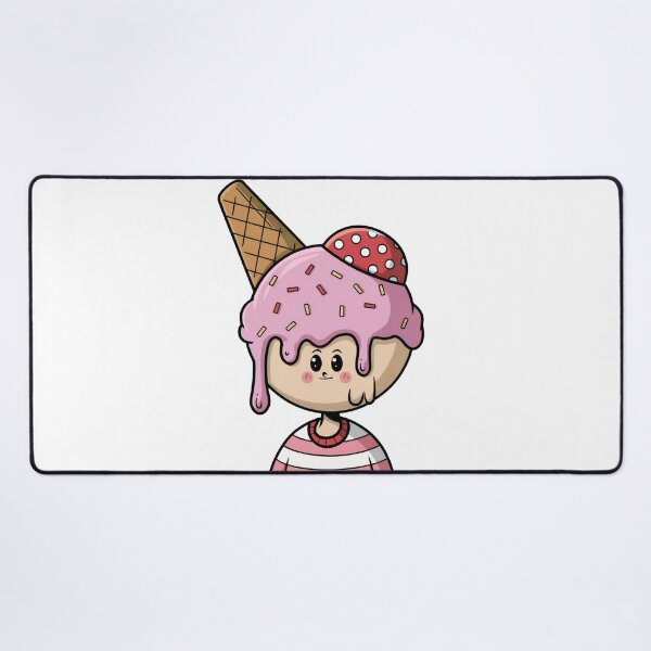 Item preview, Funny Ice cream man  designed and sold by DigitalDumpling.