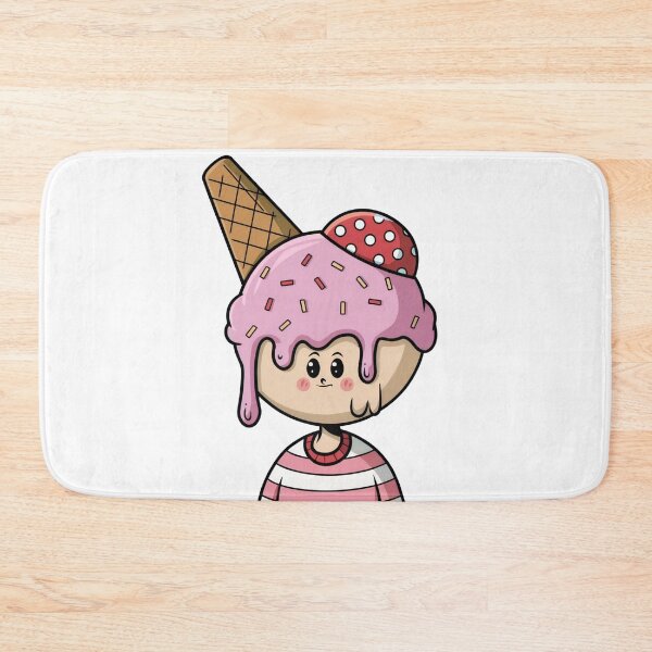 Item preview, Funny Ice cream man  designed and sold by DigitalDumpling.