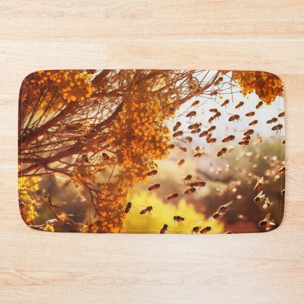 Item preview, Swarm of bees in tree in Autumn - Nature photo designed and sold by TheArtistOf2022.