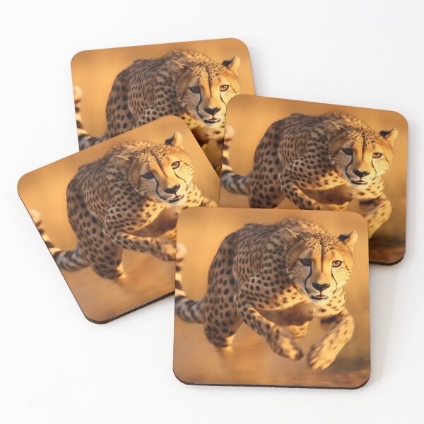 Item preview, Cheetah running fast in Africa - Wildlife photo 2 designed and sold by TheArtistOf2022.