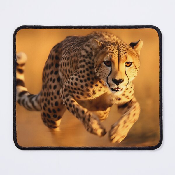 Item preview, Cheetah running fast in Africa - Wildlife photo 2 designed and sold by TheArtistOf2022.