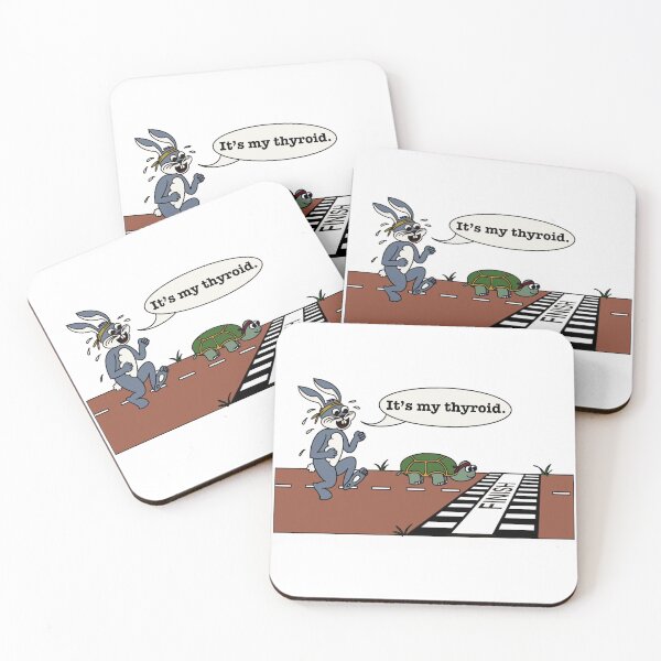 Item preview, The Tortoise and The Hare Thyroid designed and sold by JSLife.