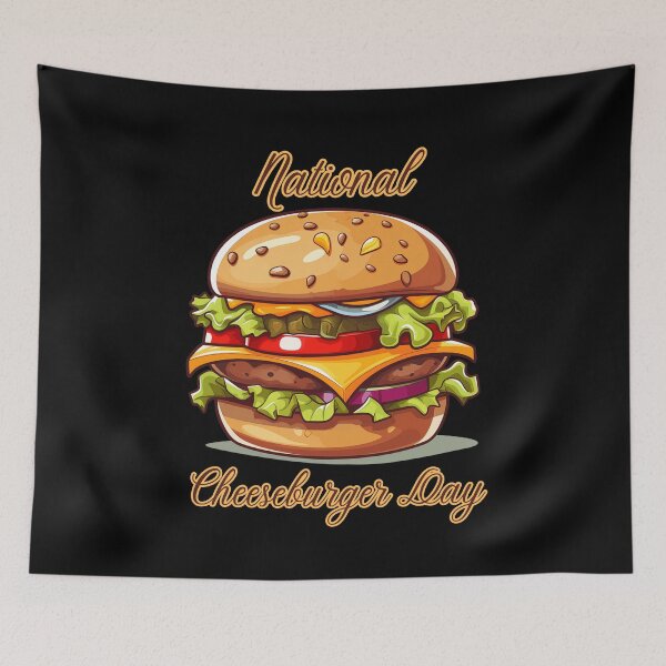 Item preview, National Cheeseburger Day designed and sold by TeeTemptation.