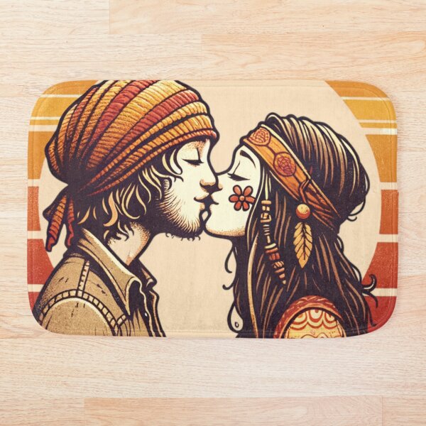 Item preview, Hipster Love Vibes designed and sold by KissNTell.