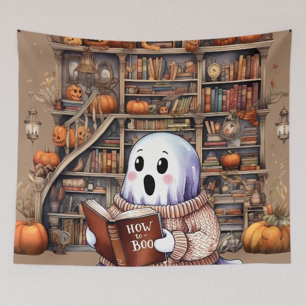 Item preview, Library Ghost How To Boo designed and sold by KateLeap.