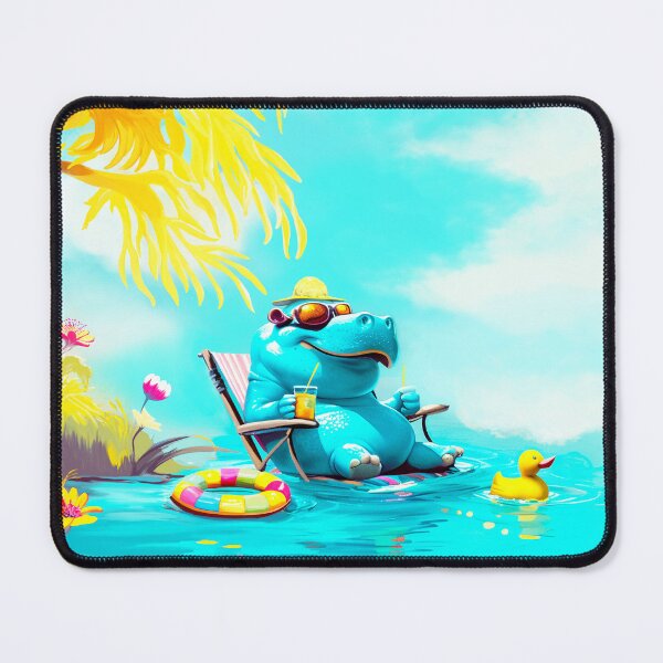 Item preview, Relax Mode - Hippo Edition designed and sold by ACAFUCA.