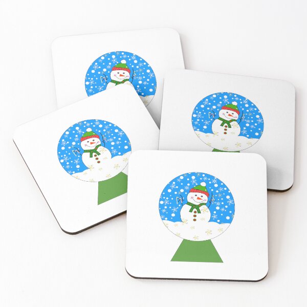 Item preview, Holiday Snowman - SNOWMAN SNOW GLOBE designed and sold by Sartoris Art.