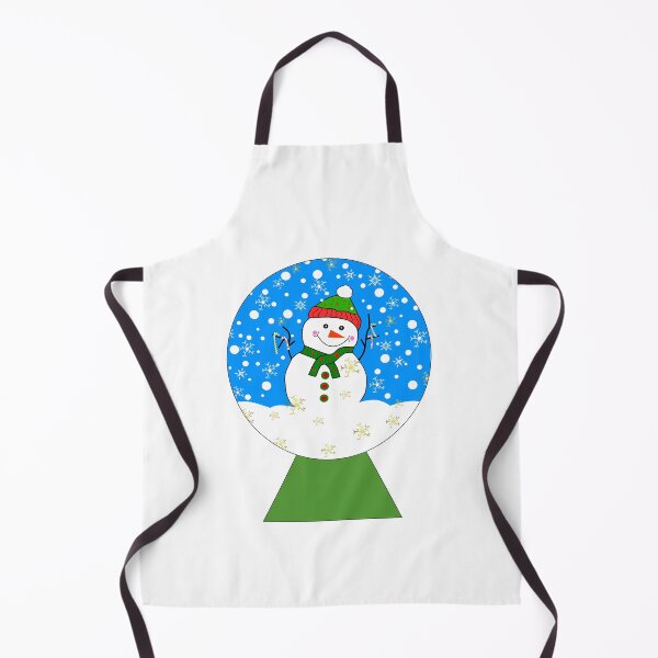 Item preview, Holiday Snowman - SNOWMAN SNOW GLOBE designed and sold by Sartoris Art.
