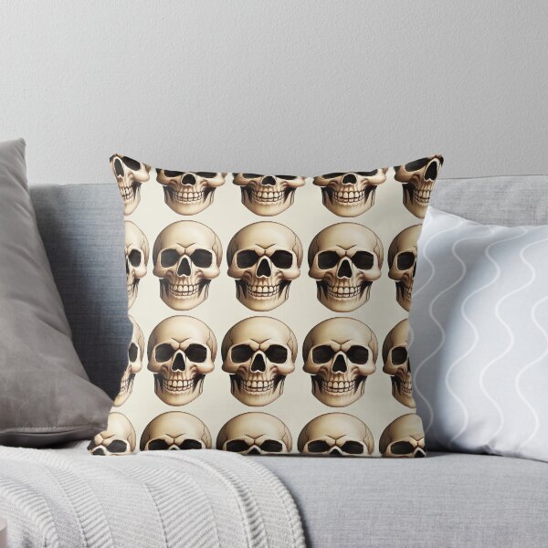 Artikelvorschau, Totenkopf-Muster entworfen und verkauft von Angry Swan Designs.