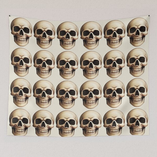 Item preview, Skulls Pattern designed and sold by Angry Swan Designs.