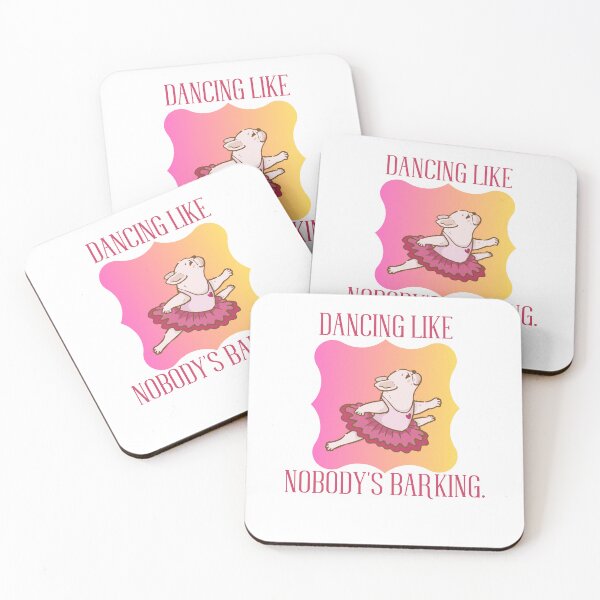 Item preview, Dancing Like Nobodys Barking - dancing french bulldog designed and sold by DesignByMalwina.