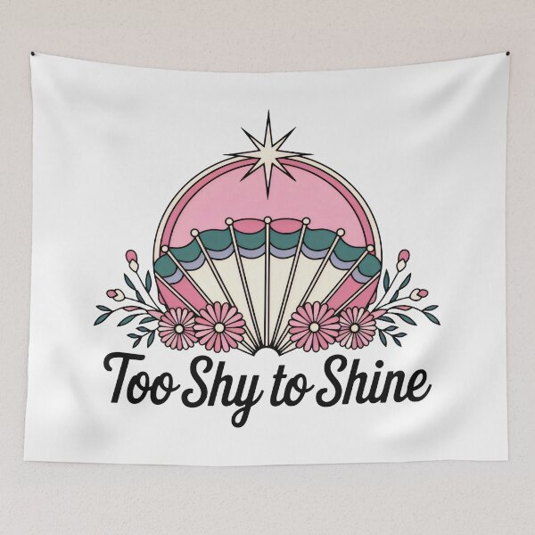 Item preview, A Demure Star, Behind Closed Shells designed and sold by SplashTastic.