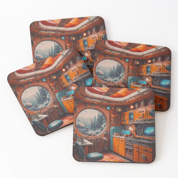 Item preview, Space Station Kitchen designed and sold by Trendishere.