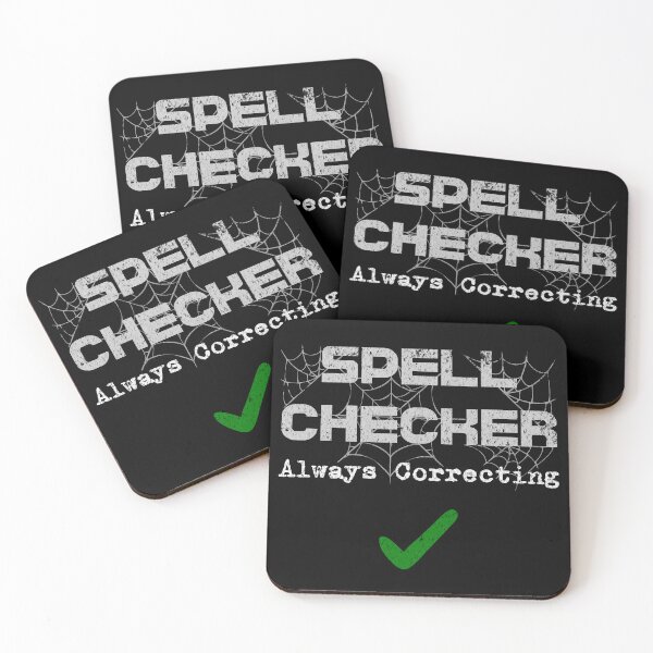 Item preview, Funny Spell Checker Always Correcting Halloween Costume - FIND MATCHES IN ALBUM 'MATCHING COSTUMES' designed and sold by QuirkPrint.