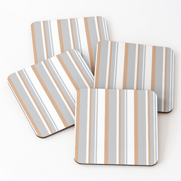 Item preview, Bastille Rose 1 Orange Stripe designed and sold by Carina Parry Studios.