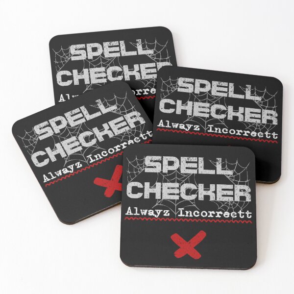 Item preview, Funny Spell Checker Always Incorrect Halloween Costume - FIND MATCHES IN ALBUM 'MATCHING COSTUMES' designed and sold by QuirkPrint.