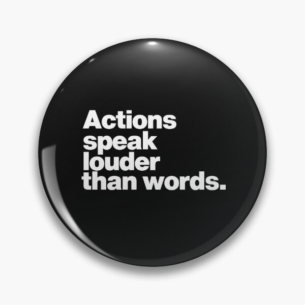 Item preview, Actions speak louder than words designed and sold by Pixdot.