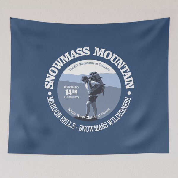 Item preview, Snowmass Mountain (BG) designed and sold by curranmorgan.