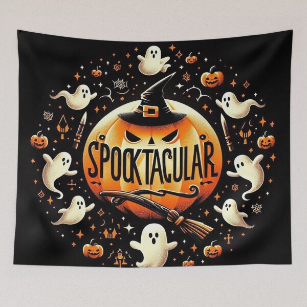 Item preview, Spooktacular Spooky Halloween Art designed and sold by Simplybe1.