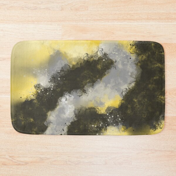 Item preview, The Golden Rule - Yellow Gray Black White Abstract designed and sold by Joey Santiago.