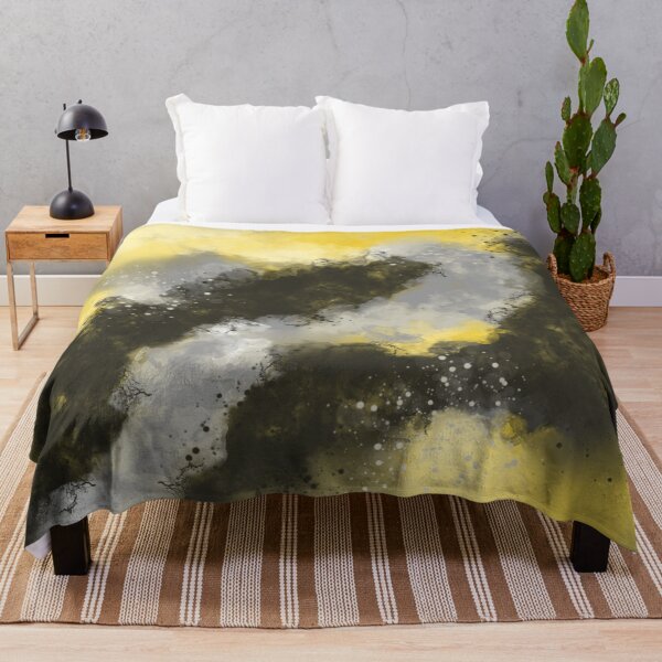 Item preview, The Golden Rule - Yellow Gray Black White Abstract designed and sold by Joey Santiago.
