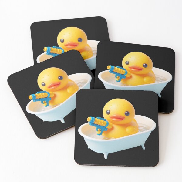 Item preview, Ducky with gun designed and sold by JopangStyles.