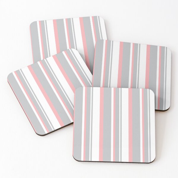 Item preview, Bastille Rose 2 Pink Blush Stripe designed and sold by Carina Parry Studios.