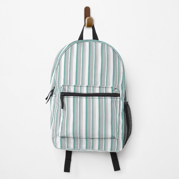 Item preview, Bastille Rose 4 Aqua Stripe designed and sold by Carina Parry Studios.