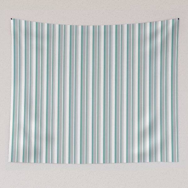 Item preview, Bastille Rose 4 Aqua Stripe designed and sold by Carina Parry Studios.