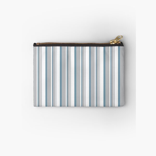 Item preview, Bastille Rose 7 Antique Cyan Stripe designed and sold by Carina Parry Studios.