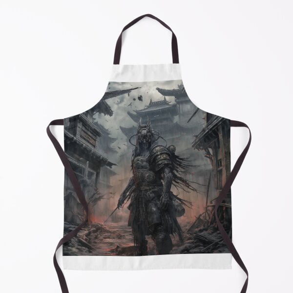 Item preview, Ghostly Samurai in Ruins designed and sold by landletsy.