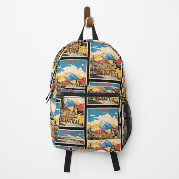 Item preview, Cartel retro vintage de turismo de Bogotá, Colombia designed and sold by TravelersGems.
