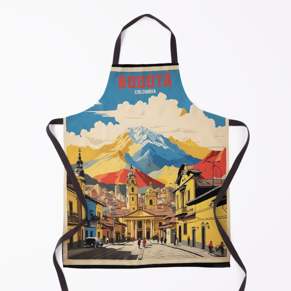 Item preview, Cartel retro vintage de turismo de Bogotá, Colombia designed and sold by TravelersGems.
