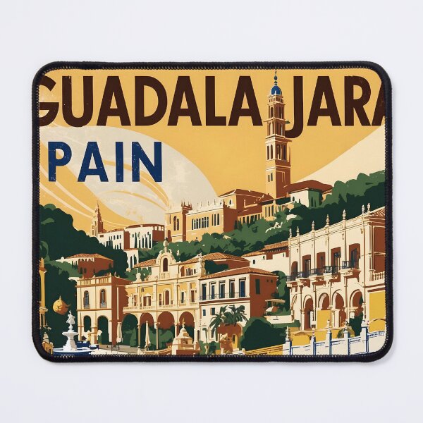 Item preview, Guadalajara Spain Vintage Travel Tourism designed and sold by TravelersGems.