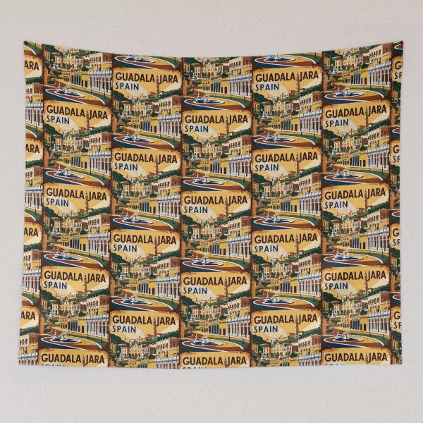 Item preview, Guadalajara Spain Vintage Travel Tourism designed and sold by TravelersGems.