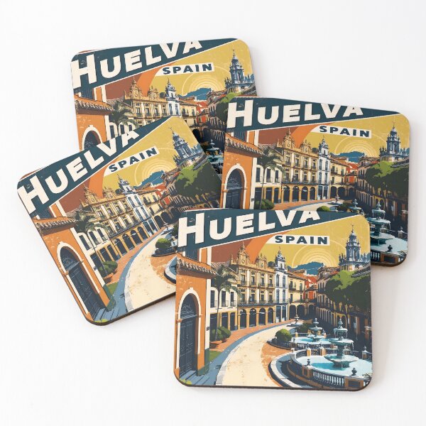 Item preview, Huelva Spain Vintage Travel Tourism designed and sold by TravelersGems.