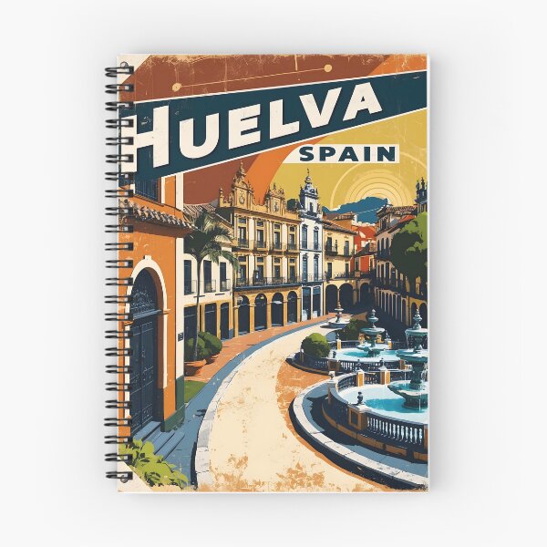 Item preview, Huelva Spain Vintage Travel Tourism designed and sold by TravelersGems.