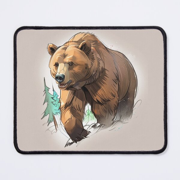 Item preview, Grizzly Bear designed and sold by ArtCraftLab.