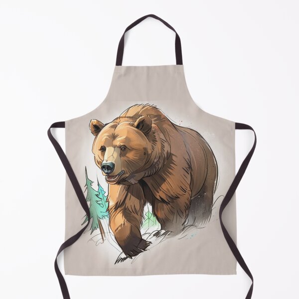Item preview, Grizzly Bear designed and sold by ArtCraftLab.